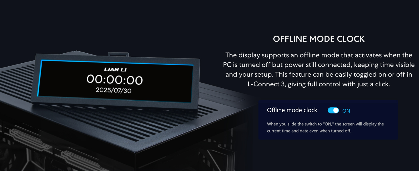 Lian-Li-88-Universal-Screen-for-PC-Adjustable-Mounting-for-Any-Computer-Setup-Cu